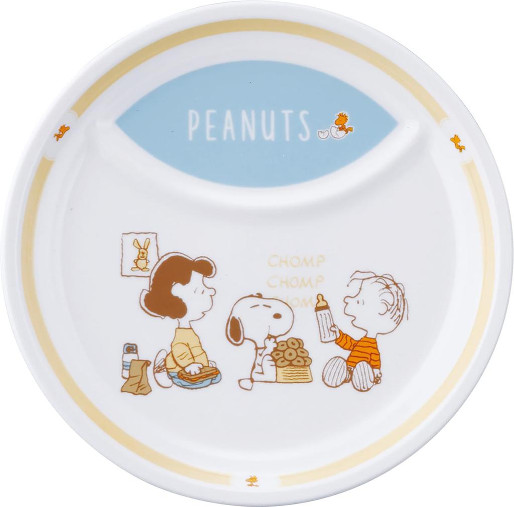 Snoopy Peanuts Tableware Set Gift Present Baby Gift Made In Japan Yamaka Shoten 4-piece Children's SN1700-113