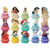 Princess Anime Keychains Stickers Stamps Cosplay Masks Photo Booth Props Gifts for Guests Kids Party Favors Baby Showers
