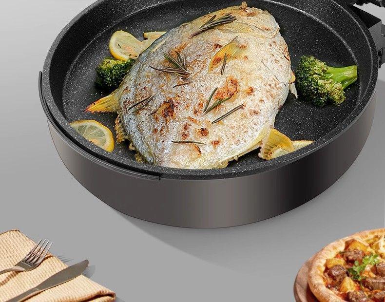 40" Double-Sided Electric Griddle Crepe and Bun Pan for Home Use