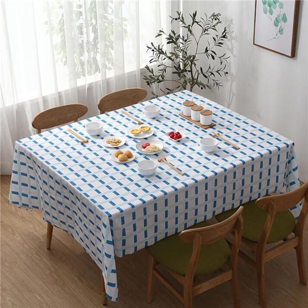 Buy Waterproof Table Cover Oil Proof Tablecloth Dining Table Cover at