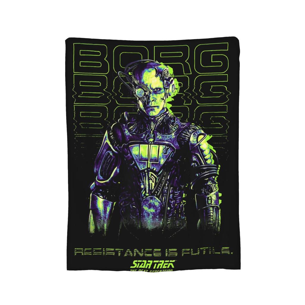 Stars Treks Deep Space Nine Space Blanket Fleece  Multi-function Lightweight Thin Throw Blanket for Bed Couch Bedspread