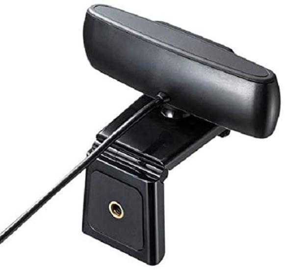 Sanwa Supply Wide Lens Web Camera for Conferences Long Cable USB Connection Ultra Wide Angle Microphone Compatible with Skype Black (3m Type) 150°