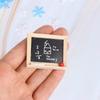 1Pc Mini Chalkboard Model Dollhouse Miniatures 1:12 Diy Kid'S Room Accessories