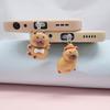 Phone Dust Plug For Iphone Type-C Micro Interface Cute Capibala Decorative Hangings Universal Dust Plug