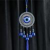 5 Bells Wind Chimes for Positive Energy & Protection | Evil Eye Hanging Decor for Home, Balcony & Office | Wind Charm for Good Luck