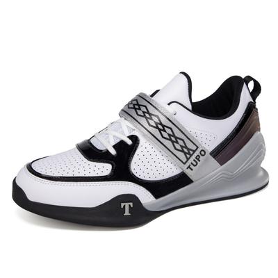 TUPO Size 37-46 Popular Weightlifting Shoe Stable Squat Shoes Balance Support Powerlifting Shoes Anti-Slip Fitness Sneakers