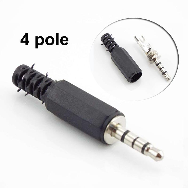 

3,5 мм аудиоразъем 2/3/4-полюсный моно/стерео штекер конвертер штекер гнездо адаптер для наушников 4pole