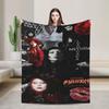Lady Gaga Mayhem 2025 Album Flannel Blankets  Soft Bedding Throws for Couch Chair Decorative Funny Bedspread Sofa Bed Cover