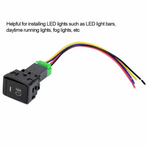 Switch B Type, Nissan Fog Switch, Hog Lamp Push Switch Applicable To Nissan Cars - Qiilu