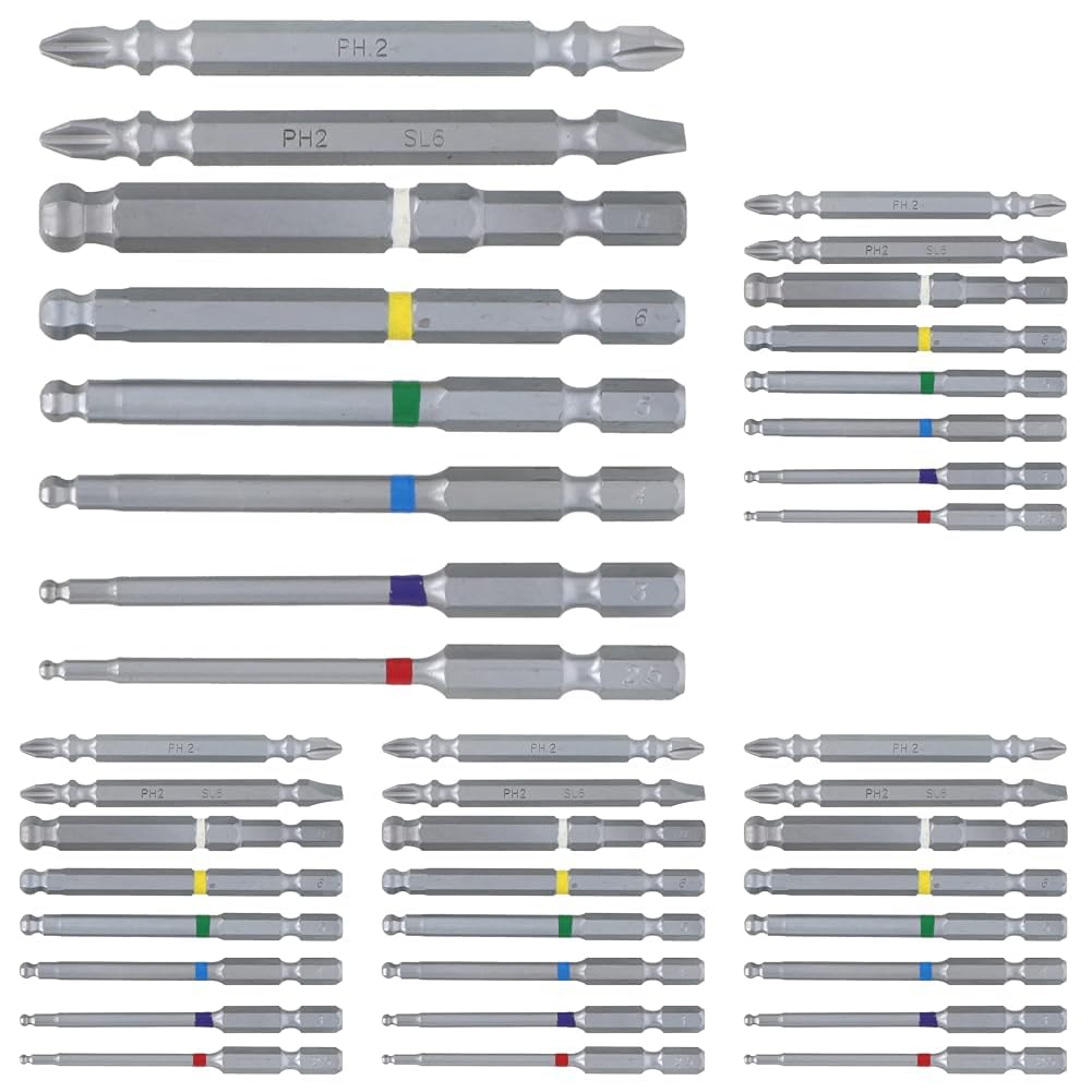 

Takagi EARTH MAN Hex Shank Ball Point Bit Set (8 pieces) (x 5)