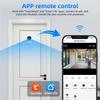 AEE4-Tuya Door Peephole Viewer Smart Wifi Video Doorbell 2.4G/5G Mini Camera 170° Angle Night Vision 1080P Motion Detection