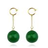 1Pair Anime Dragon Ball Z Orecchini Takerlama Super Vegetto Potara Contorno Nero Son Goku Zamasu Ornamento per le Donne Degli Uomini Dei Gioielli