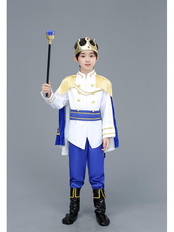

Kids Halloween Pirate King Costume Set – Boys & Girls Role-Playing Outfit 110 cm