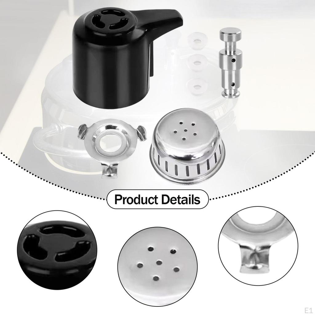 Steam Release Handle Sturdy Wear Resistant with Anti Block Convenient Accessories Float Valve