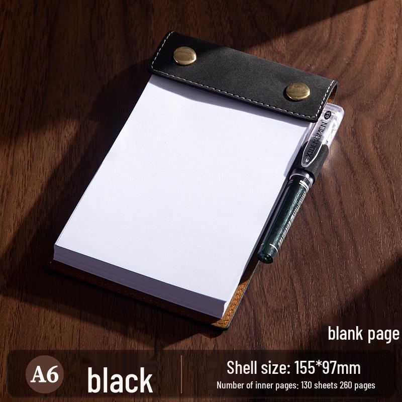 A6 Custom Sticky Note Pad Clipboard with Pocket Notebook and Tear-Off Pages