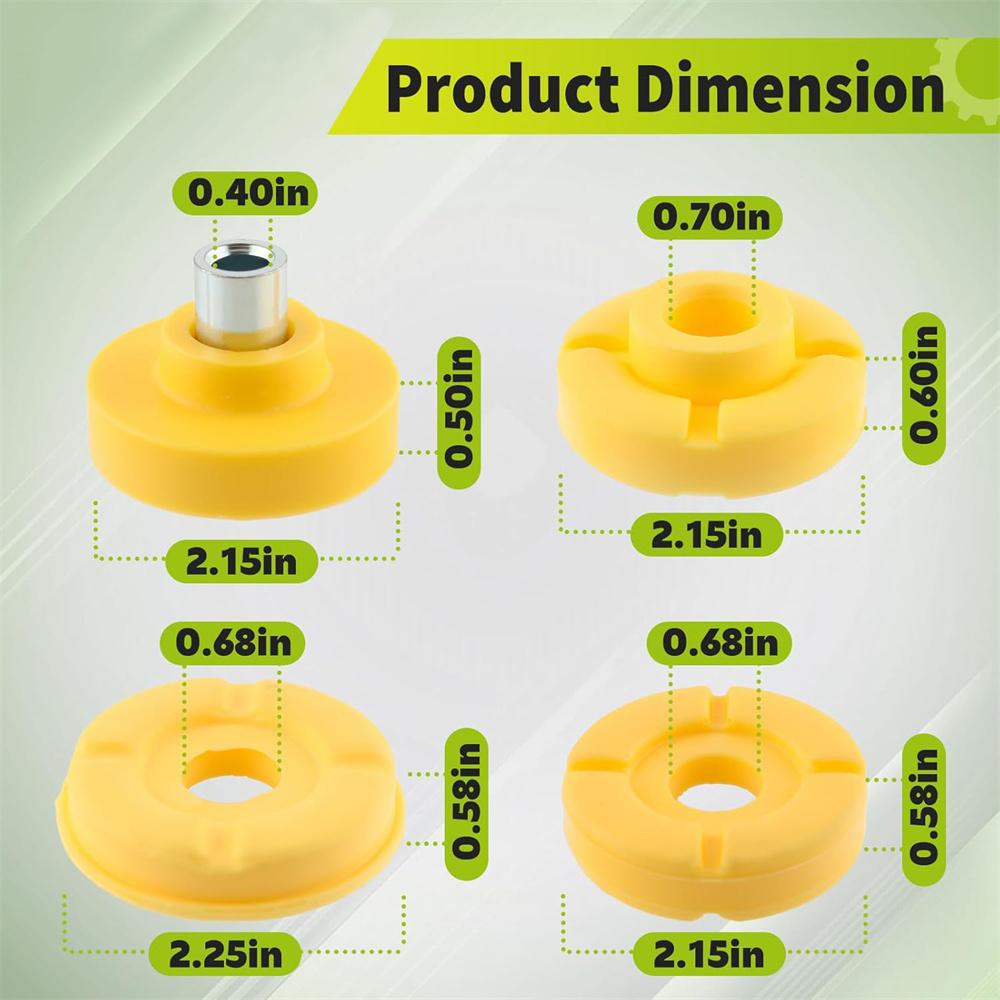 8x Front & Rear Strut Mount Support Bushing Lower & Upper For BMW X5 E70 X6 E71