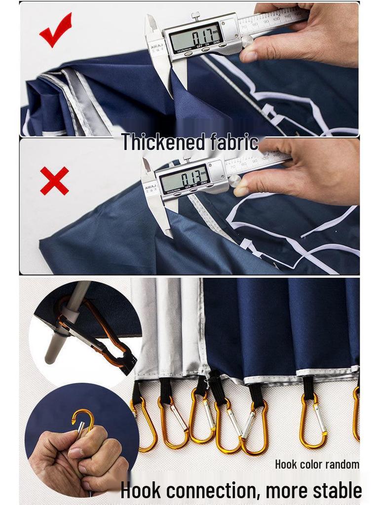 Universal Fishing Parasol: Outdoor Sun & Rain Protection Tent Umbrella