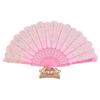 Chinesischer Faltfächer Floral Handfächer Vintage Faltbarer Tanzfächer Party Dekoration