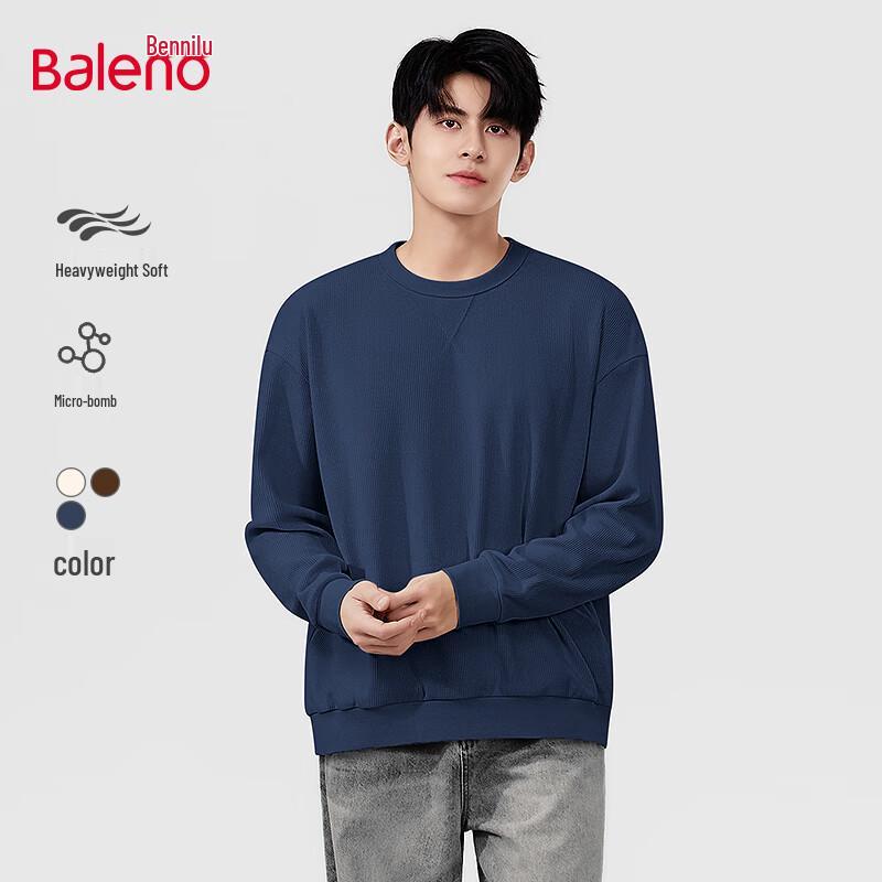 Baleno Men's Casual Crew Neck Sweatshirt