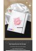 Large B5 Card Collection Album with Thick Transparent Pages, Storage Binder for Tickets and Star Memorabilia, Four-Grid or Nine-Grid Layout