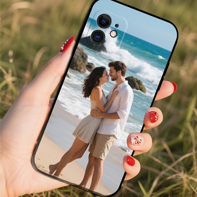 DIY Customized Photo Phone Case For iPhone 17 16 15 11 12 14 13 Pro Max Mini X XS XR 7 8 Plus SE Air 16E Shockproof Soft Cover