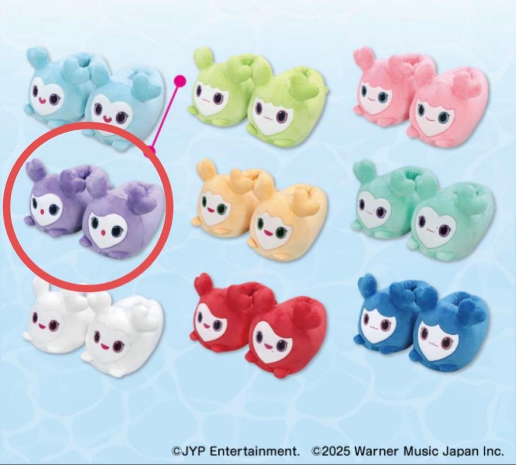 [USED] Plush slippers TWICE LOVELYS Sana