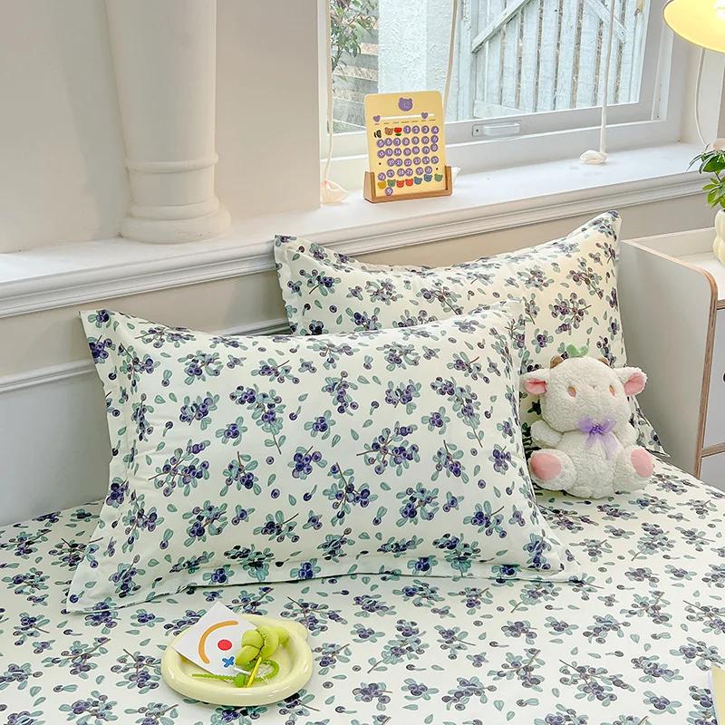 Pillowcase Cartoon Style Pillow Cover Printed Pillowslip 2pcs or 1pcs Rectangle Cushion Cover 48x74cm Pillow Case Funda Almohada High Quality