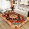 Luxury Retro Persian Red Carpet Living Room Large Size Non-slip Coffee Tables Entrance Mat Home Decoration Bedroom Lounge Rug