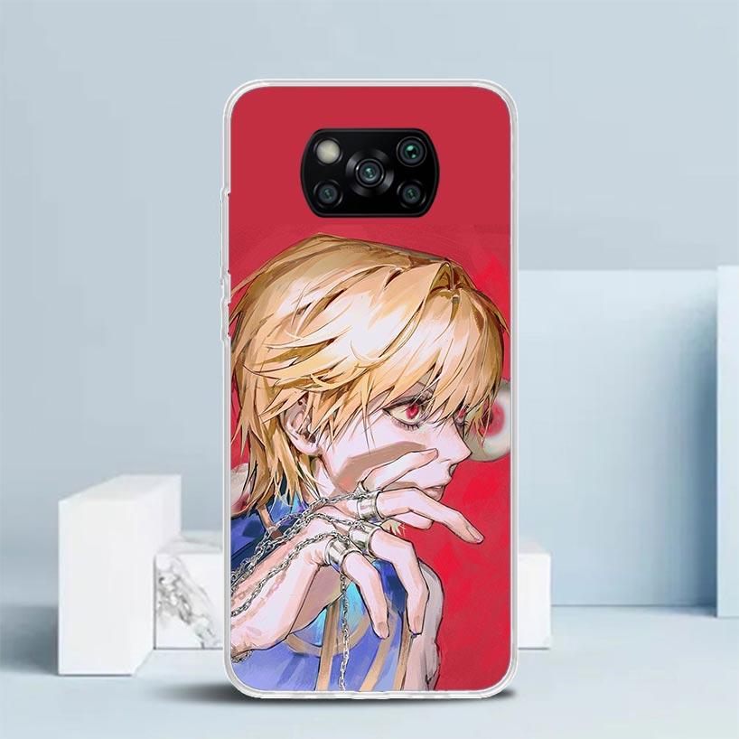 Huner X-Hunters Kurapika Soft Cover for Xiaomi Poco F7 Ultra X7 X6 X5 Pro M7 Phone Case Redmi 15 15C 13 13C 12 12C 10 10C Print