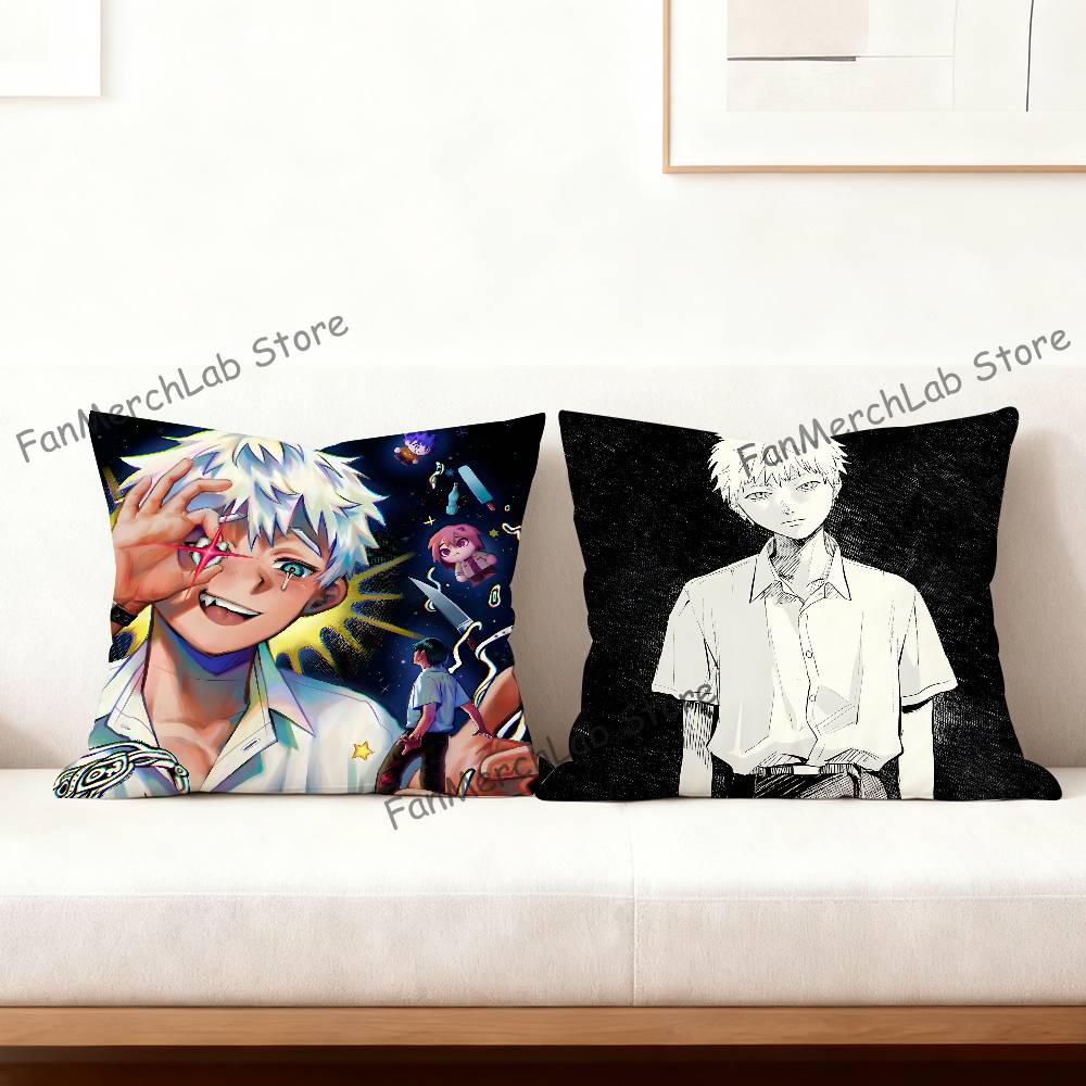 The SSummer HHikaru Died Pillow Case Plush Fabric Soft Pillowcase Double Sided Print Sofa Cushion Cover Throw