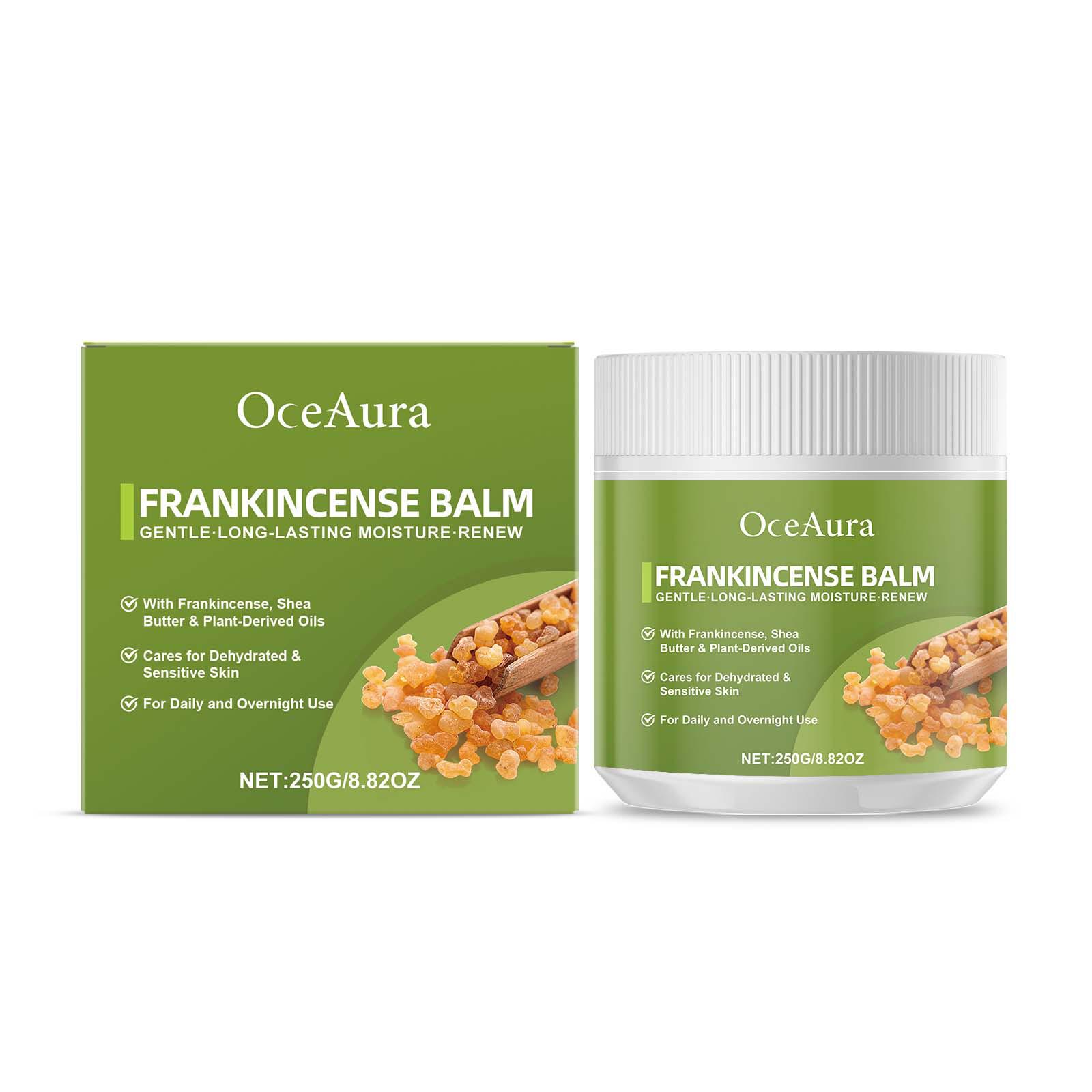 OCEAURA Frankincense Body Cream: Gentle Moisturizing & Nourishing for Radiant Skin, Perfect for Day & Night Care.