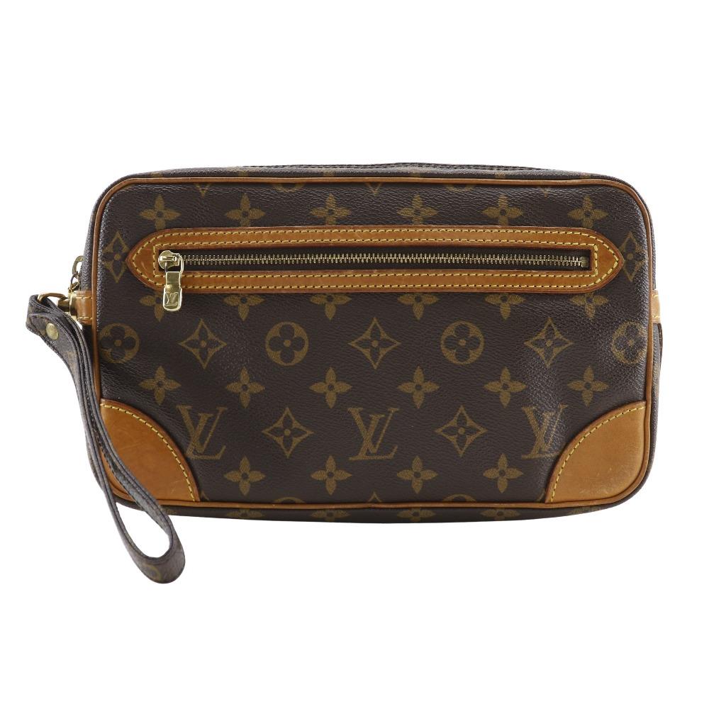 

LOUIS VUITTON Marly Dragonne GM Business Bag M51825 Brown Monogram canvas mens Used