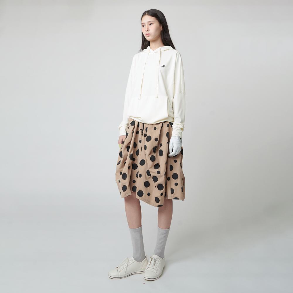 Aw51Hl03 Light Pullover Hoodie_Cream