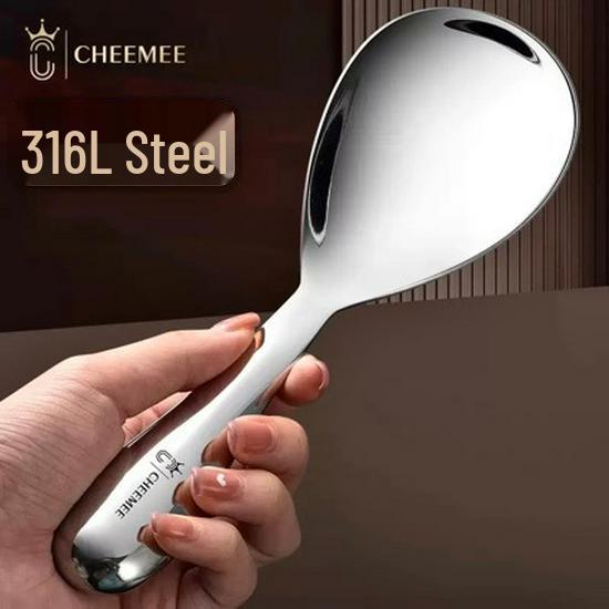 316 Stainless Steel Non-stick Rice Spoon for Electric Rice Cookers Not Applicable