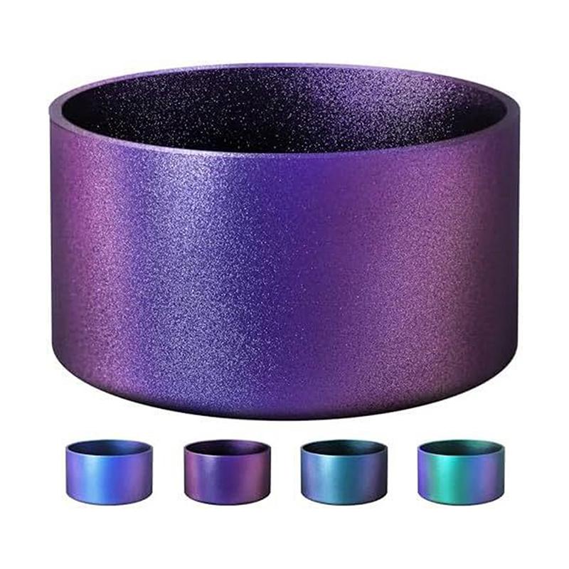 Chameleon Gradient Matte Luster Cup Holder Silicone Boot Compatible With Tumbler 20-40Oz And More 12-24Oz Water Bottles