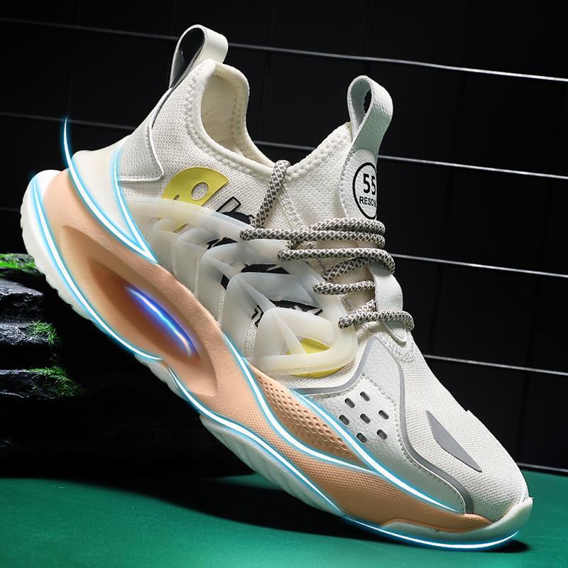 

Summer breathable mesh dad shoes sports shoes versatile trendy shoes coconut shoes running shoes casual dad shoes Ins 44