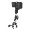 Metal Clip Mount Stand with Adjustable Angle and Secure Grip for Microphones Fan 360 Degree Rotating Clamp Holder