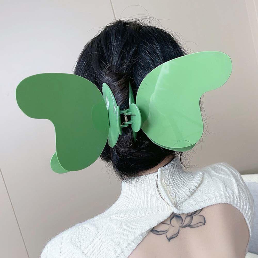 

Fashion Design Women Hair Accessories Butterfly Hair Claws Korean Style Hair Claw Shark Grab Clip