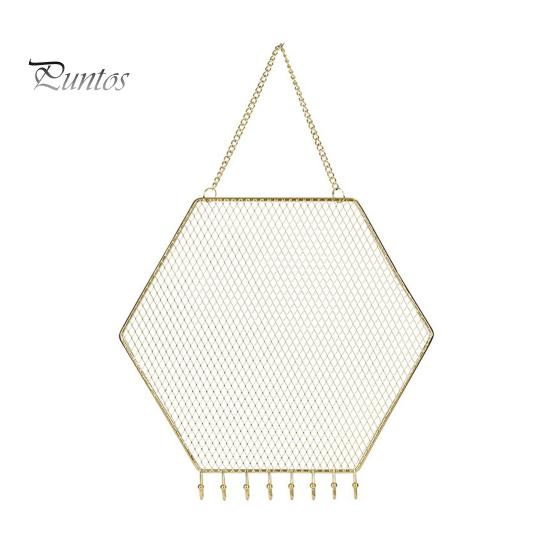 

Настенный держатель для сережек, настенный органайзер для ювелирных изделий, простая установка, многоцелевая подвесная стойка для ювелирных изделий с крючками E