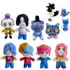 Anime K-pop Demons Hunters Plush Cute Purple Tiger Black Hat Magpie With 3 Eyes Monster Hunt Girl Group Stuffed For Fans Gifts