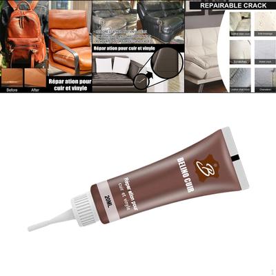 Leather Recoloring Cream, Dye, Multipurpose Professional Color Restorer, for Jacket