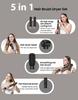 New Multi-Functional 5-in-1 Hair Dryer & Hot Air Brush with Adjustable Temp & Auto Curling