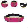 Running Belt Fanny Pack Exercise Waist Pouch with Headphone Hole Bag Waistband for