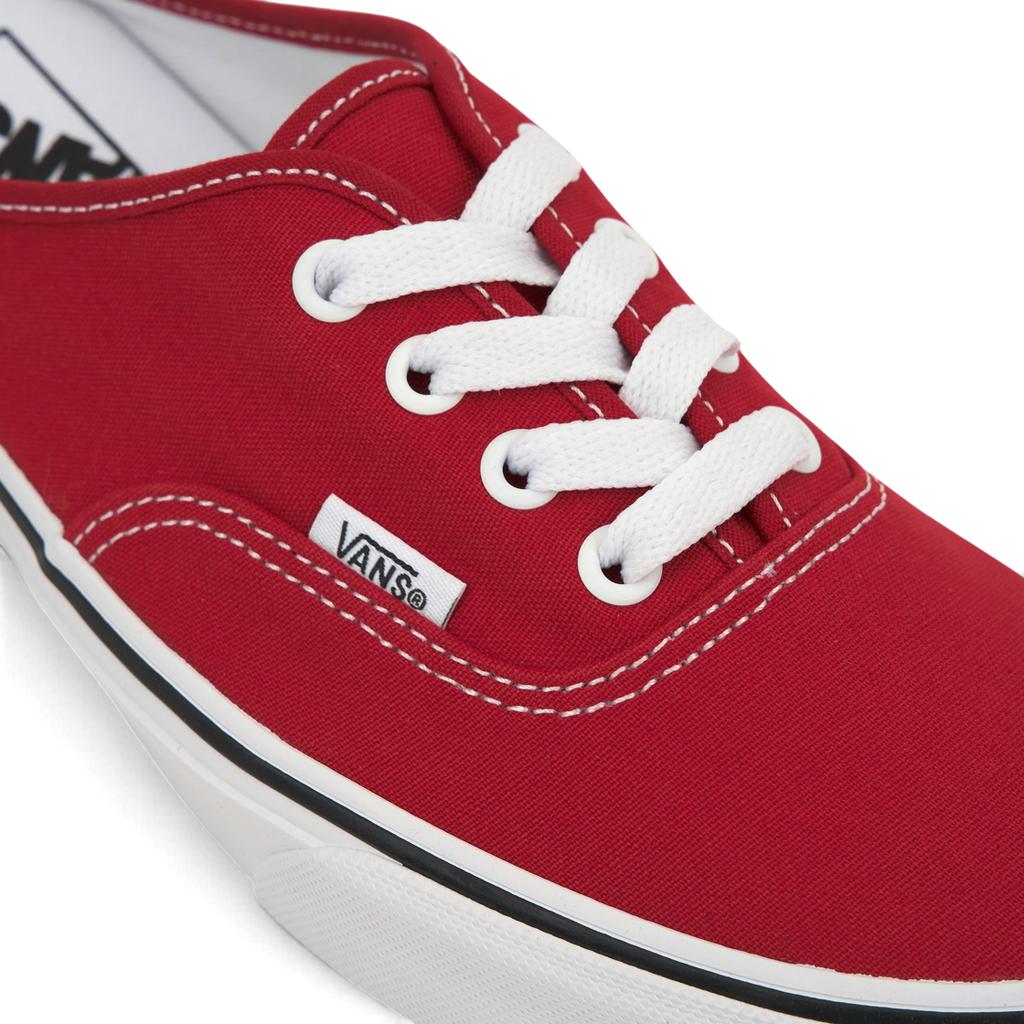 Vans Authentieke Canvas Schokabsorberende Duurzame Lichtgewicht Ademende Lage Top Skate Schoenen Unisex Sneakers Rood VN0A54F7JV6