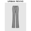 UR Women's Autumn High-Waist Drawstring Flared Pants