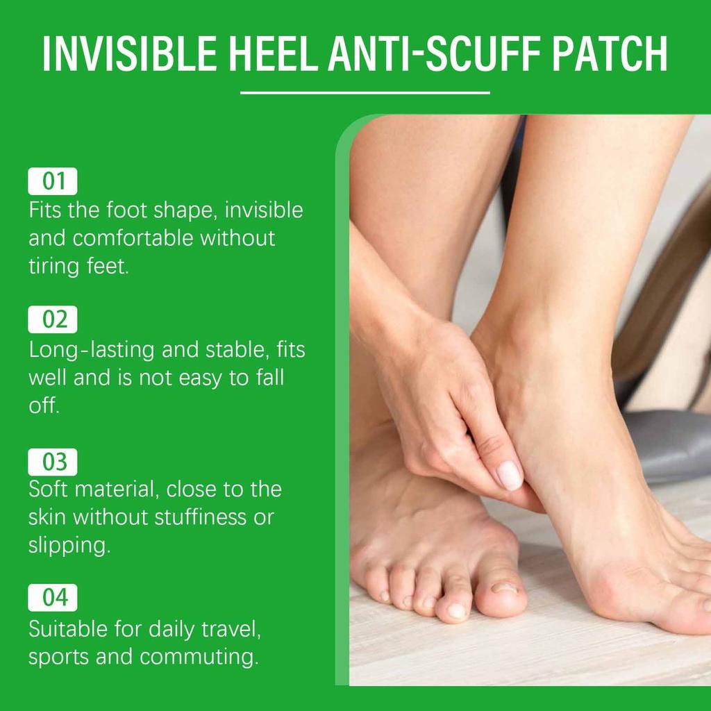 The Heel Anti-wear PU Film Anti-friction Technology Reduces Abrasions, Is Transparent, Waterproof And Sweat-proof