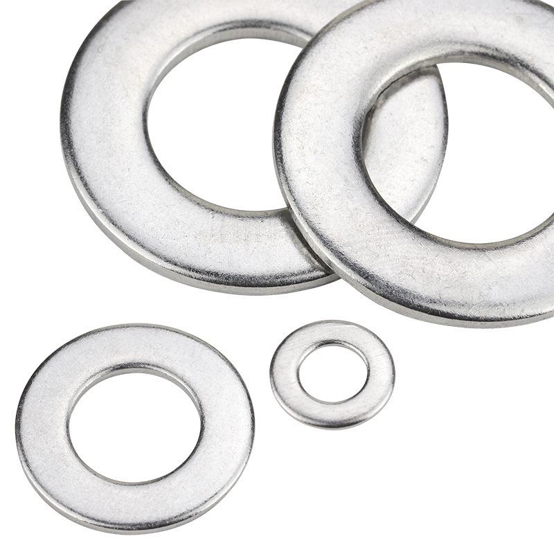 Stainless Steel 304 Flat Washer Round Metal Screw Washer