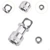 Aluminum Alloy Pedal Quick Release Base Buckle Replace, Storage Device for Mountain Bikes