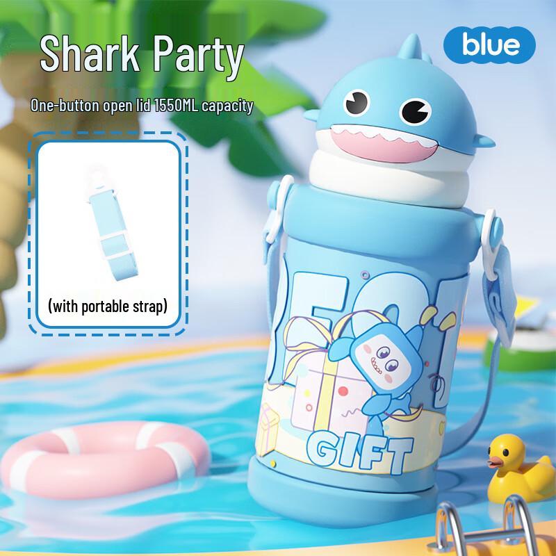 Children s Stainless Steel Insulated Straw Bottle