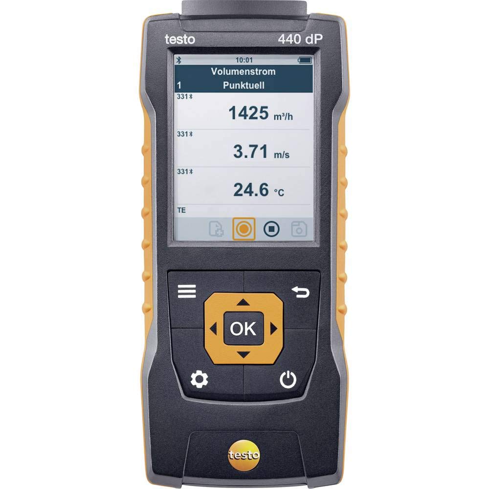 

testo 440 dP main unit (with built-in differential pressure sensor)